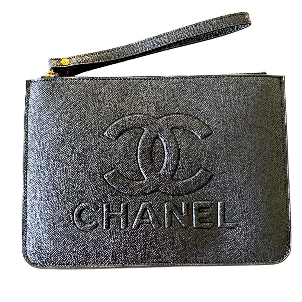 Chanel Wristlet/Clutch in Black/VIP Gift